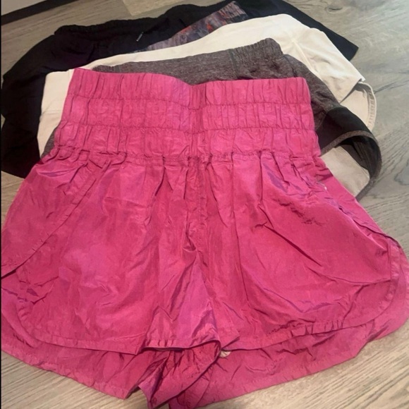 FP Movement by Free People Pants - FP Movement by Free People High Waist Pink Shorts